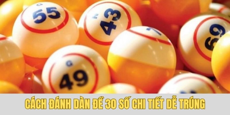 dàn đề 30 số